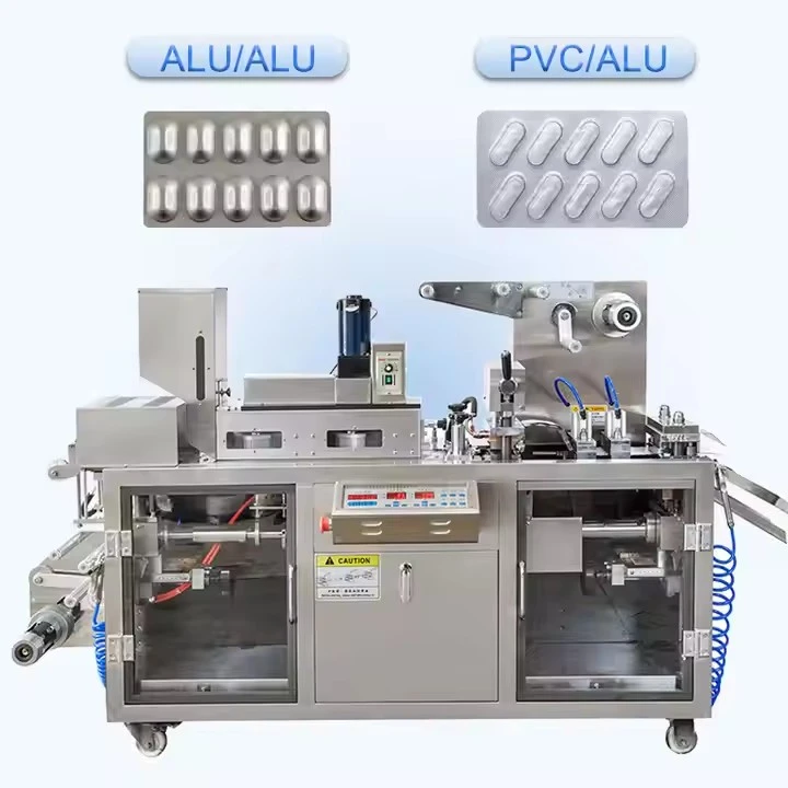Mesin Blister Packing Sepenuhnya Otomatis Dimensi 2510*750*1450 Untuk Integrasi Mudah Ke Lini Produksi